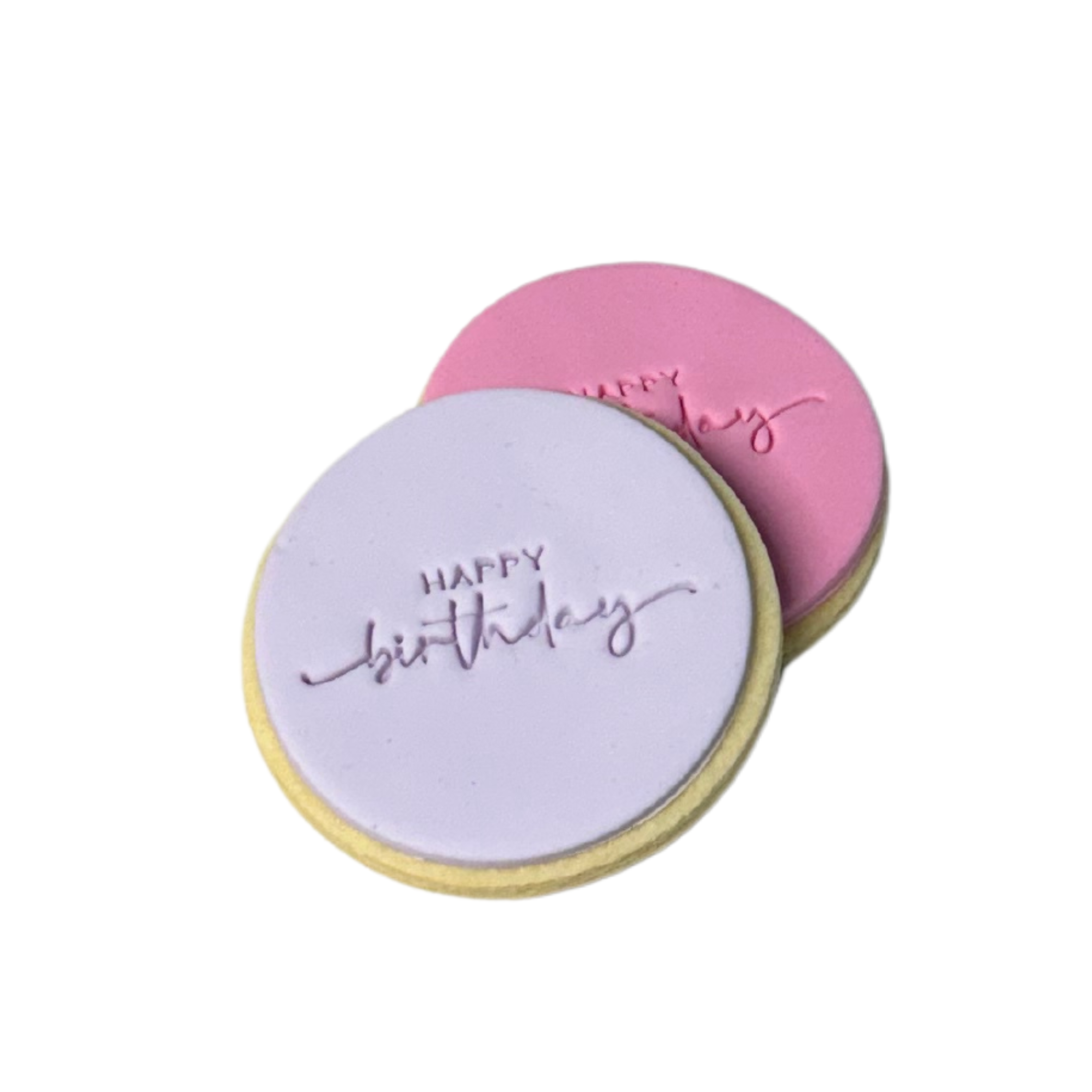birthday sugar cookies decorated with icing