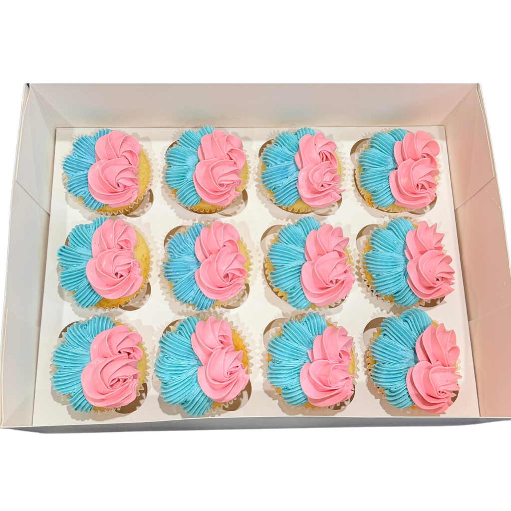 Gender Reveal Cupcakes