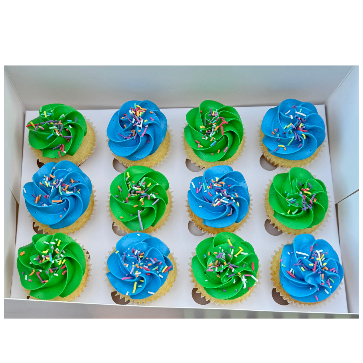 Mini Celebration Cupcakes