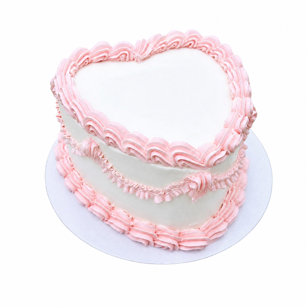 Vintage Heart Cake