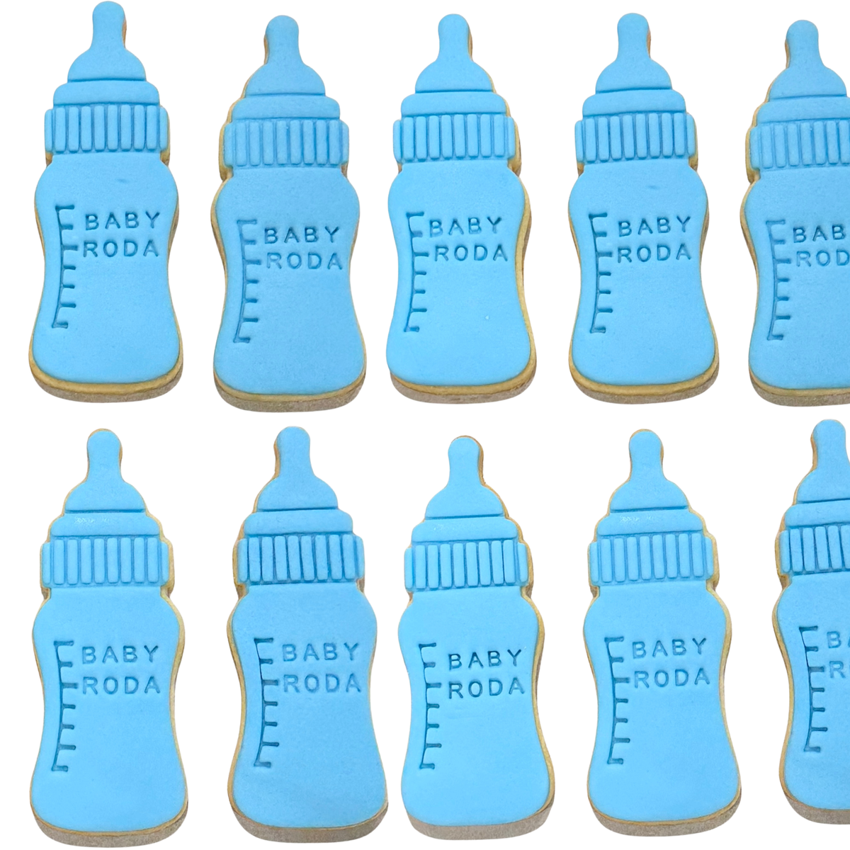 Baby Shower Bottle Cookies