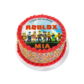 custom edible image photo cake